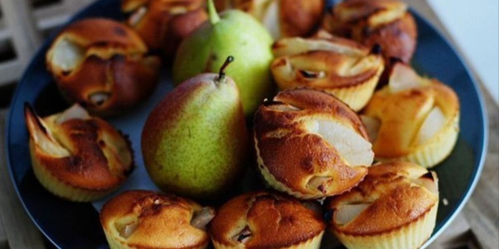 Как приготовить маффинов с грушами
