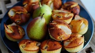 Рецепт Маффинов с грушами
