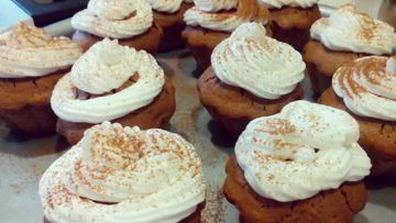 Рецепт Маффинов с корицей, изюмом и орехами