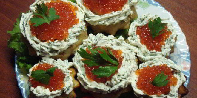 Рецепт маффинов с лососем