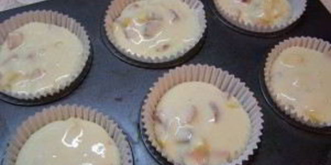 Рецепт маффинов с сыром и колбасой