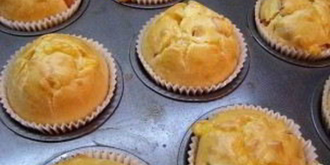 Рецепт маффинов с сыром и колбасой