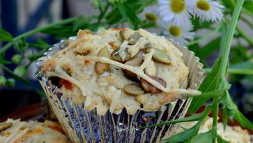 Рецепт Маффинов с тремя видами сыра