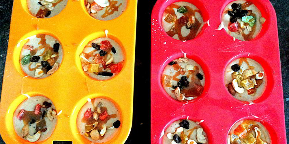 Как приготовить маффинов с цукатами и орехами