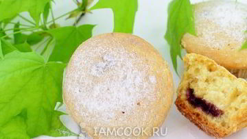 Рецепт Маффинов с вареньем