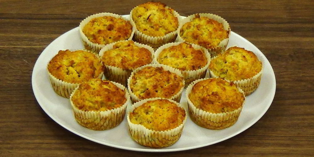 Как приготовить маффинов с яблоками и орехами