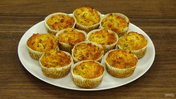 Рецепт Маффинов с яблоками и орехами