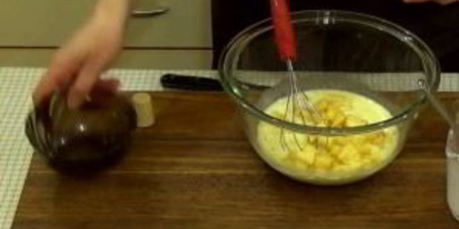 Рецепт маффинов с яблоками и орехами