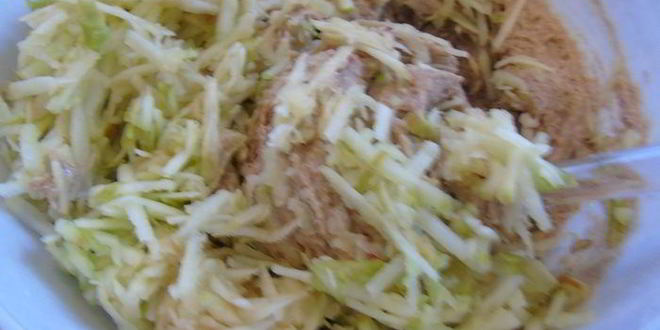 Рецепт маффинов с яблоком из цельнозерновой муки