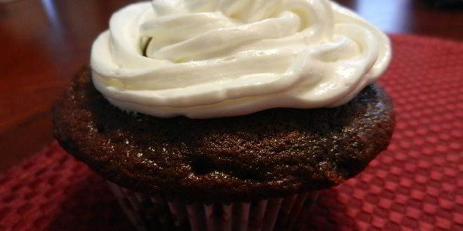Рецепт нежных шоколадных маффинов и крем для украшения