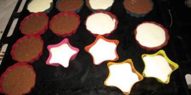 Рецепт постных маффинов black bottom muffins