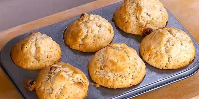Рецепт ромовых маффинов с изюмом