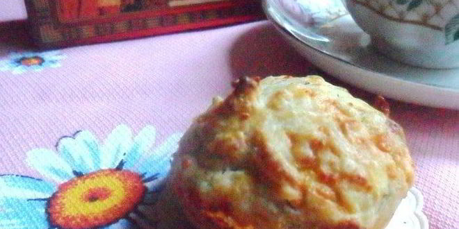 Рецепт сырных маффинов с зеленью