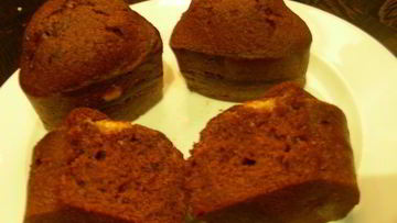 Рецепт Воздушных маффинов из темного шоколада на пиве