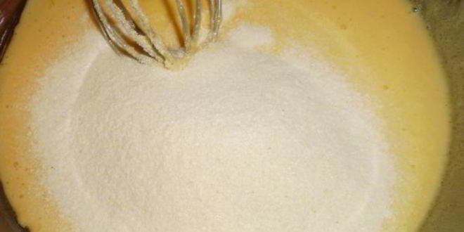 Рецепт бабки из манной крупы