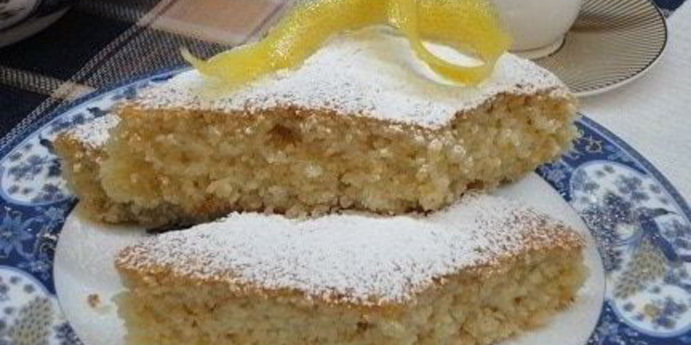 Как приготовить лимонно-кокосового манник