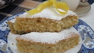 Рецепт Лимонно-кокосового манник