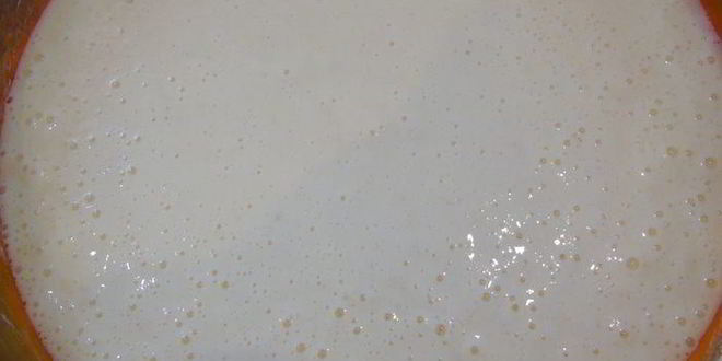 Рецепт лимонного манника с виноградом