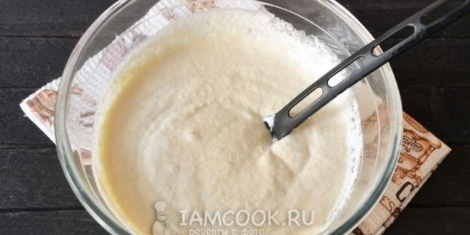 Рецепт манника на кефире без муки в мультиварке