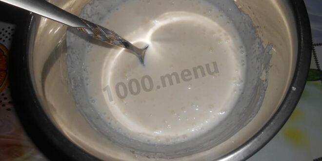 Рецепт манника на кефире без муки