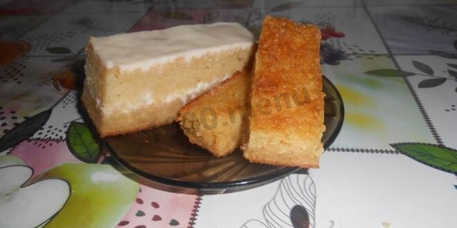 Рецепт манника на кефире без муки