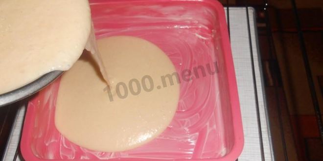 Рецепт манника на кефире без муки