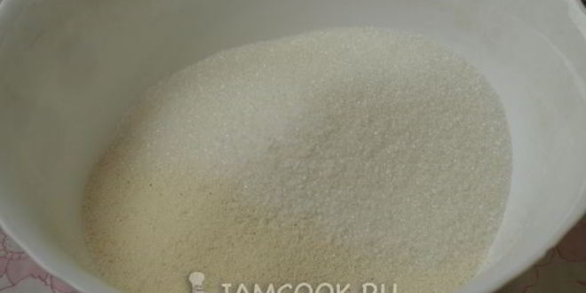 Рецепт манника на кефире без яиц