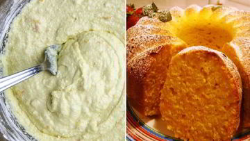 Рецепт Манника на кефире с яблоками