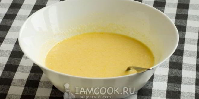 Рецепт манника на молоке без яиц