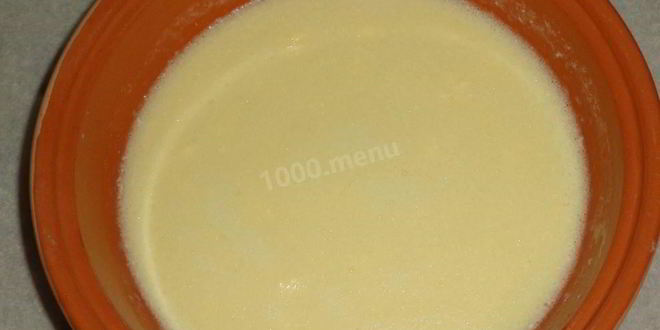 Рецепт манника на молоке в духовке