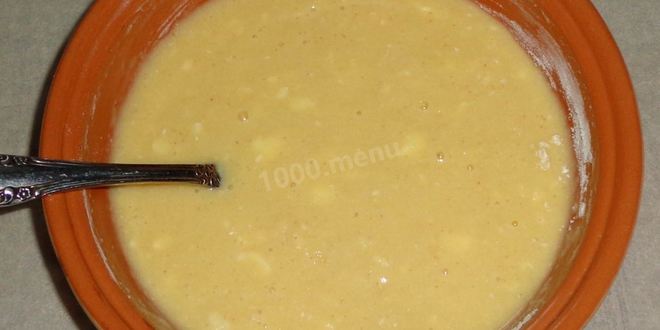 Рецепт манника на молоке в духовке