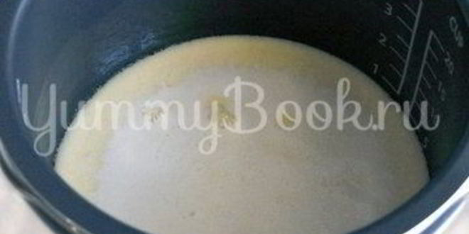 Рецепт манника на молоке в мультиварке