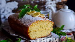 Рецепт Манника с бананами