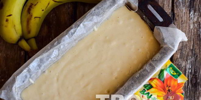Рецепт манника с бананами