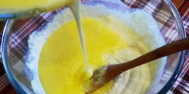 Рецепт манника с кефиром