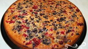 Рецепт Манника с лесными ягодами