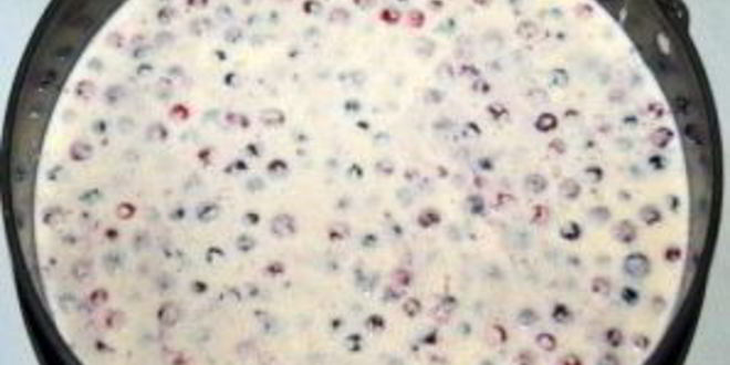 Рецепт манника с лесными ягодами