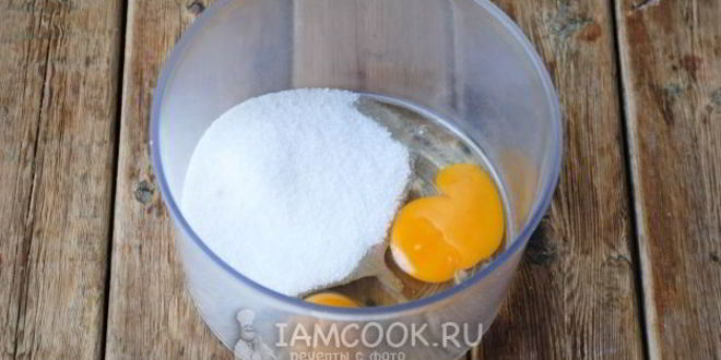 Рецепт манника с вишней на кефире