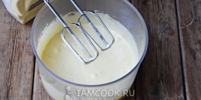 Рецепт манника с вишней на кефире