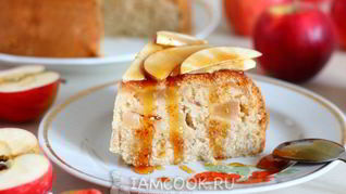 Рецепт Манника с яблоками в мультиварке