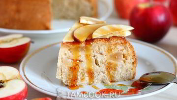 Рецепт Манника с яблоками в мультиварке