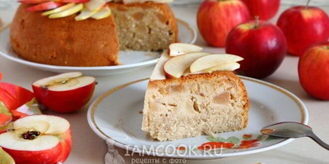 Рецепт манника с яблоками в мультиварке