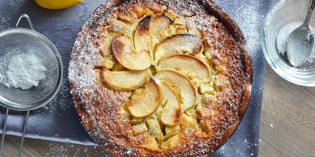 Как приготовить манник с яблоками