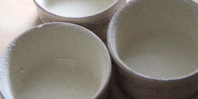 Рецепт порционного манника на молоке