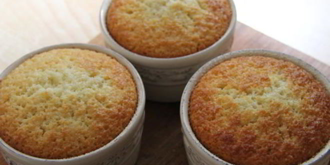 Рецепт порционного манника на молоке