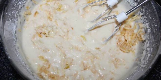 Рецепт постного манника с лимонной начинкой