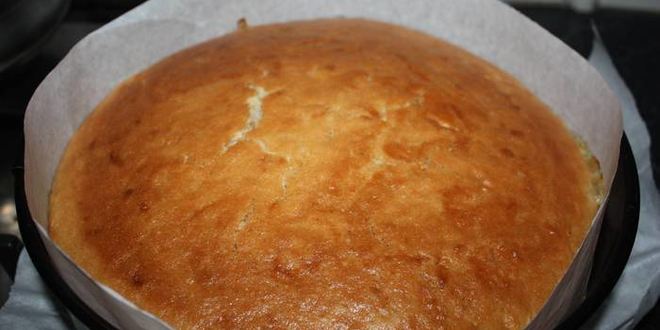 Рецепт постного манника с лимонной начинкой