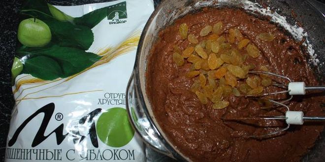 Рецепт постного манника с отрубями