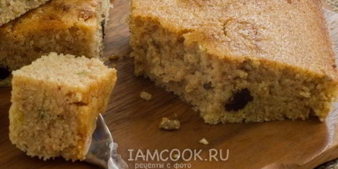 Рецепт постного манника