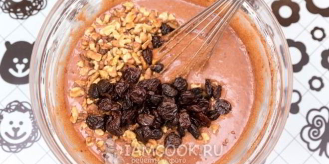 Рецепт постного шоколадного манника с какао